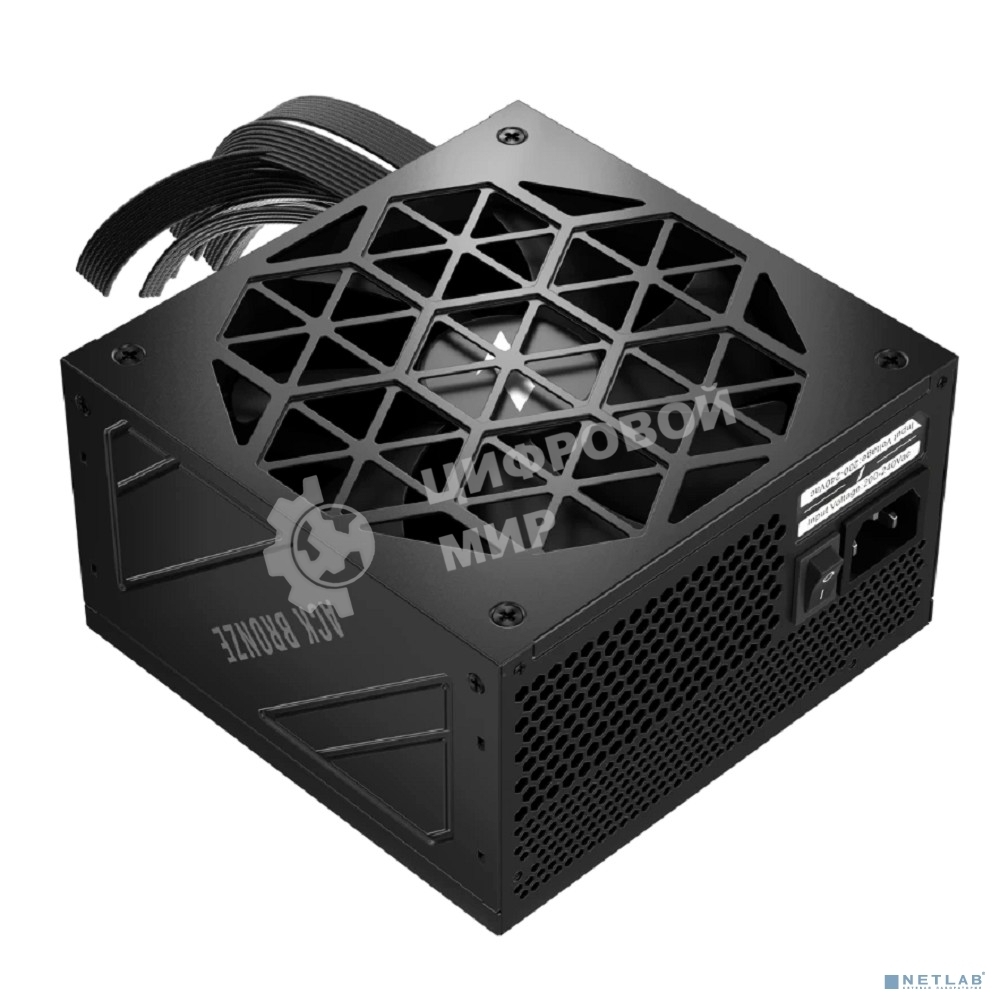 Блок питания 1STPLAYER ACK BRONZE 650W (HA-650AA2), 650Вт, 80 PLUS Bronze, 140мм, черный