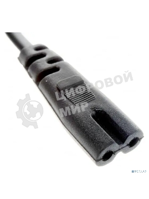 Шнур сетевой Rexant вилка СЕЕ 7/16 - разъем IEC 320 C7, кабель 2x0,75 мм, 3 м (PE пакет)