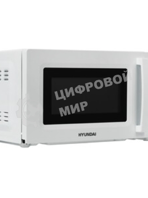 Микроволновая печь Hyundai HYM-M2005 белый, 20 л, 700 Вт, переключатели - поворотный механизм