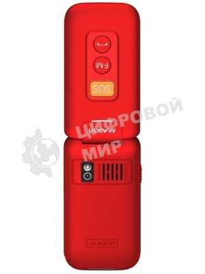 Мобильный телефон Maxvi E5 up красный