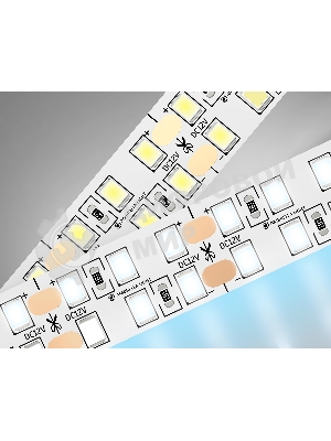 Светодиодная лента Ambrella light GS1603 2835 240Led/ 19.2W m/ 12V IP20 6500K/ 5000*14*1.2mm (2 конт.)