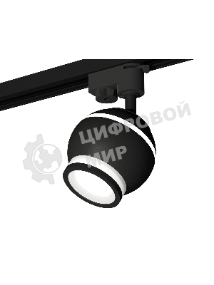Светильник Ambrella light XT1102075 SBK/FR черный песок/белый матовый MR16 GU5.3 LED 3W 4200K (A2521, C1102, N7121)