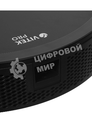Робот-пылесос Vitek VT-1802 черный, 2200 мА·ч Li-Ion, уборка сухая, пылесборник контейнер 0.7 л