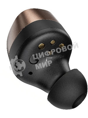 Гарнитура внутриканальные Sennheiser Momentum True Wireless 4 черный/медный беспроводные bluetooth в ушной раковине (700367 MTW4 BLACK COPPER)