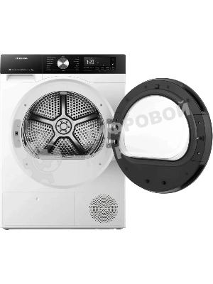 Сушильная машина Hisense DH3S702UWDE белый, 7 кг, сушка - конденсационная, программ - 16, 59.5 x 84.5 x 54 см