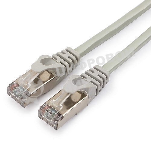 Патч-корд FTP Cablexpert cat.6, 1м, литой, многожильный, серый