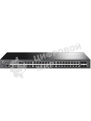 Коммутатор TP-Link TL-SG3452XP 48G 4SFP+ 48PoE+ 500W управляемый