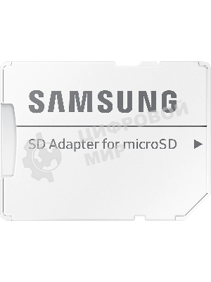 Флеш карта microSDXC 64GB Samsung EVO Plus Memory Card Samsung UHS-I U1 Class 10, Adapter, 130 MB/s, 10000 циклов, - 25°C to 85°C, RTL Samsung MB-MC64KA