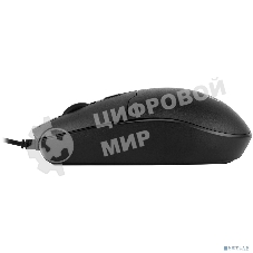 Мышь проводная Oklick 147M V2 черный, 2000 dpi, USB, кнопки - 4