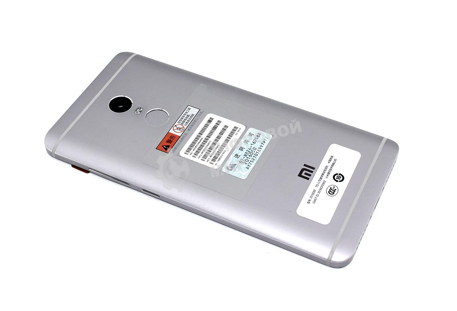 Задняя крышка для Xiaomi Redmi Note 4 серый