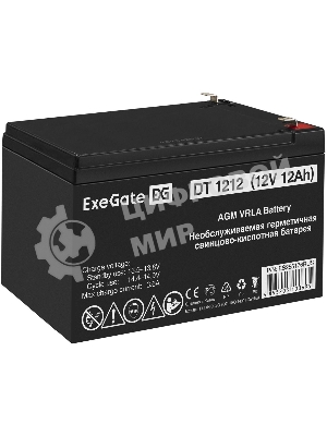 Батарея для ИБП ExeGate Special DT 1212/EXS12120 (12V 12Ah) клеммы F1