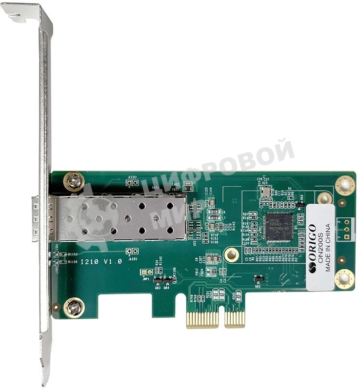 Сетевой адаптер Сетевой адаптер PCI-E, Intel I210, 1x1000Base-X SFP