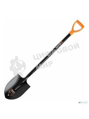 Штыковая лопата с изогнутой тулей Вихрь металлический черенок 73/7/1/7