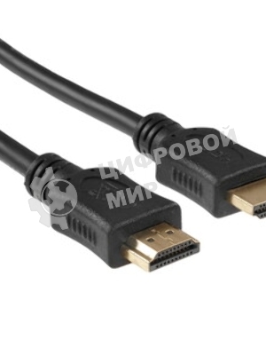 Кабель Cablexpert HDMI CCP-HDMI8К-1.5M, 19M/19M, v2.1, 8К, медь, позол.разъемы, экран, оплетка, 1.5м, черный, пакет