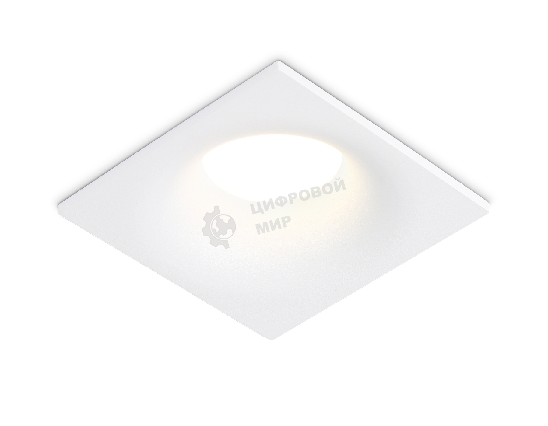 Встраиваемый точечный светильник Ambrella light TN102811 WH белый GU5.3 85*85*35