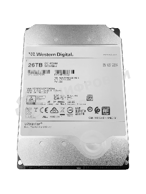 Жесткий диск серверный WD Ultrastar DC HC590 26TB WUH722626ALE6L4 (SATA 3.5