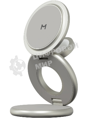 Беспроводное зарядное устройство Magssory WCH073 25W 3A (PD+QC+SCP+FCP+AFC) для Apple титановый