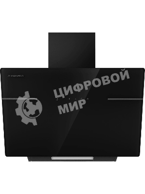 Вытяжка каминная наклонная Maunfeld Astro 60 черный/черное стекло, 60 см, 850 куб. м/ч, 60 дБ