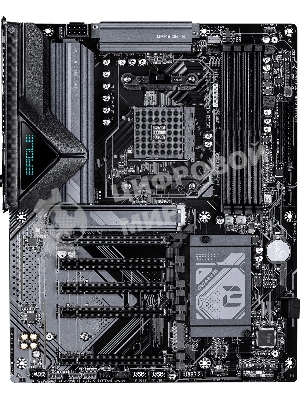 Материнская плата Gigabyte B550 X EAGLE WIFI6E, AM4, AMD B550, 4xDDR4, 4xSATA 6Gb/s, 2xM.2, 1xPCIe 4.0 x16, 4xPCIe 3.0 x1, 1xHDMI, 1x 2.5Gb LAN, 4xUSB 2.0, 3xUSB 3.2 Gen 1, 1xUSB 3.2 Gen 2, 1xUSB Type-C, 3x3.5 мм, 7.1, ATX