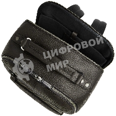 Рюкзак мужской The Bridge Manfredi 064726QQ/7R черный натур.кожа