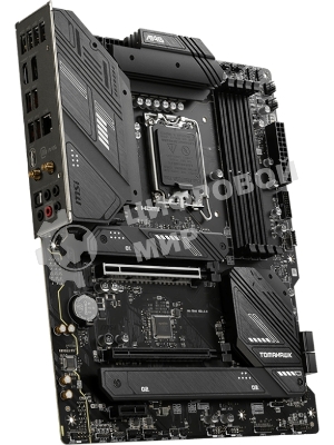 Материнская плата MSI MAG B760 TOMAHAWK WIFI, LGA 1700, Intel B760, 4xDDR5, 4xSATA, 3xM.2, 1xPCI-E 3.0 x4, 1xPCI-E 5.0 x16, 1xHDMI, 1xDP, 1xUSB Type-C, 1x2.5Gb LAN, 4xUSB-A 2.0, 4xUSB-A 3.2 Gen 2, 5x3.5 мм, 7.1, Standard-ATX