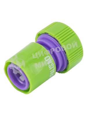 Соединитель пластмассовый быстросъемный для шланга Palisad 3/4