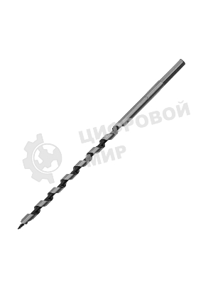 Сверло по дереву шнековое Matrix, 8 х 230 мм, 6-гранный хвостовик