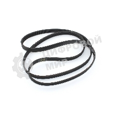 Ремень 1221 H7 для стиральной машины Indesit, Ariston, Hotpoint, Margarita черный 1163мм