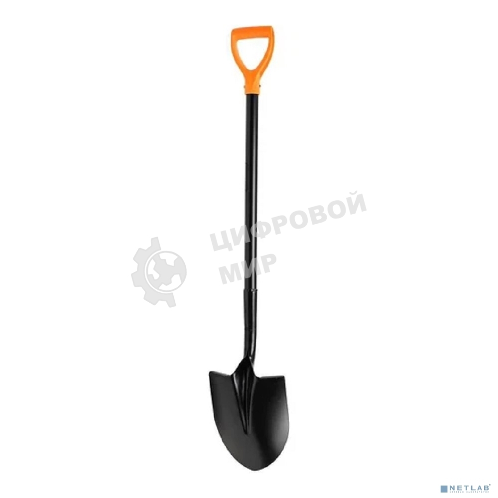 Штыковая лопата с изогнутой тулей Вихрь металлический черенок 73/7/1/7