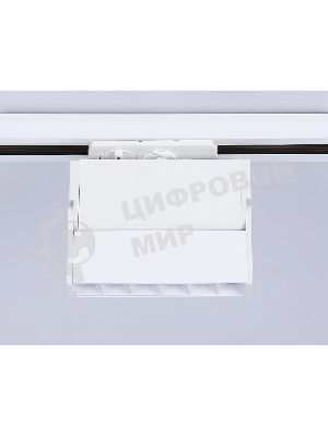 Трековый однофазный светодиодный светильник Ambrella light GL6811 WH белый LED 6W 3000K 24° 115*22*87