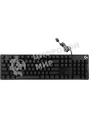 Клавиатура Logitech G412 SE проводная, USB Type-A, чёрный