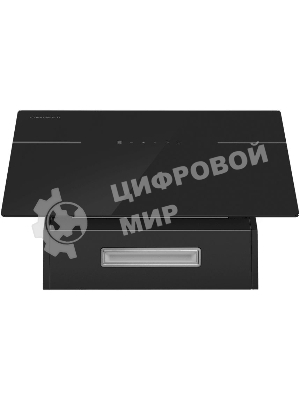 Вытяжка каминная наклонная Maunfeld Astro 60 черный/черное стекло, 60 см, 850 куб. м/ч, 60 дБ