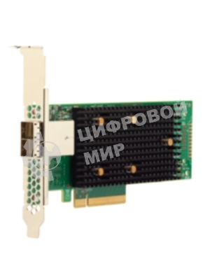 Контроллер SAS 9400-8e SGL (05-50013-01), PCIe 3.1 x8 LP, Tri-Mode SAS/SATA/NVMe 12G HBA, 8port(1*ext SFF8644), 3408 IOC