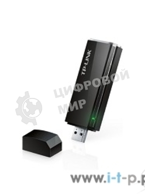 Адаптер TP-Link Wi-Fi AC1300 High Gain Wi-Fi USB Adapter, USB 3.0, External antenna