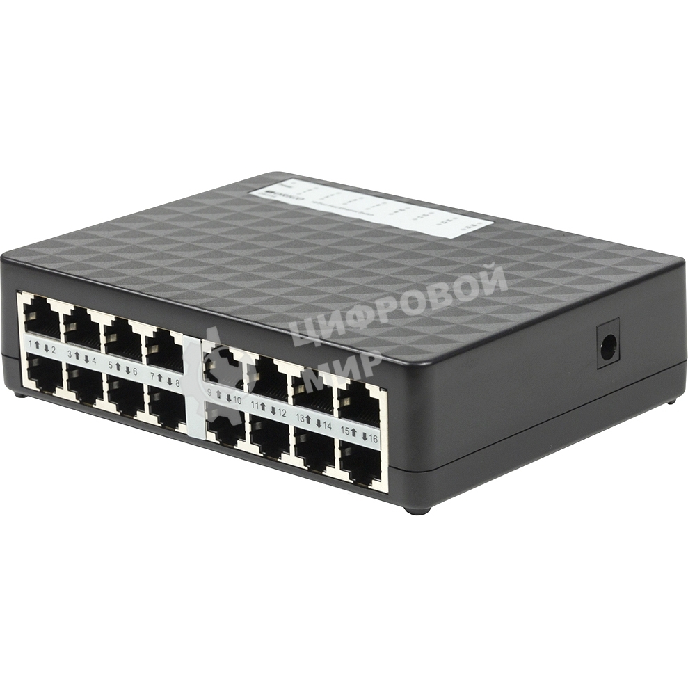 Коммутатор неуправляемый 16-портовый ORIGO OS1116/A1A 10/100 Мбит/с