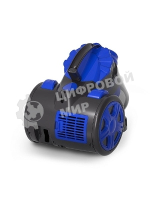 Пылесос Blackton Bt VC1604C черный/синий, 350/1600 Вт, уборка сухая, пылесборник контейнер, 2 л