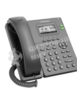 Телефон IP Flyingvoice P20G серый (упак.:1шт)