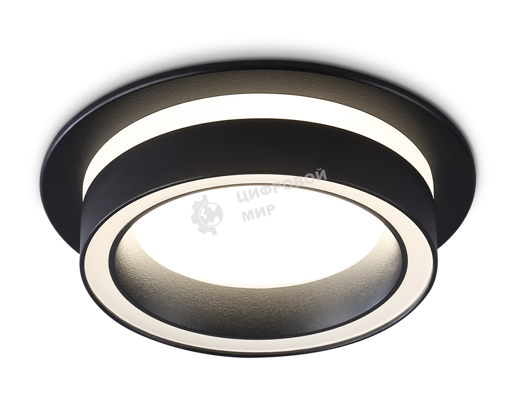 Светильник Ambrella light TN5241 BK черный GX53 D110*42