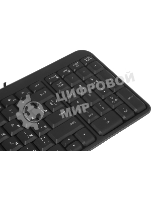 Клавиатура Logitech K106 проводная, USB Type-A, чёрный