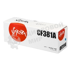 Картридж Sakura CF381A для HP MFP M476, синий, 2700 к.