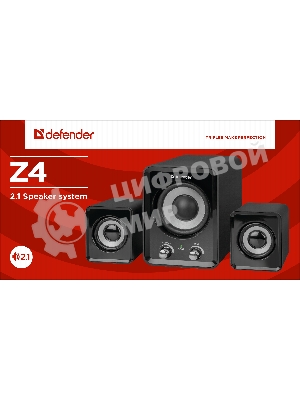 Акустическая система Defender Z4 2.1,11 вт., Питание от USB