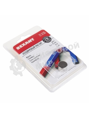 Неодимовый магнит диск Rexant 15х10мм сцепление 8 кг (Упаковка 1 шт)