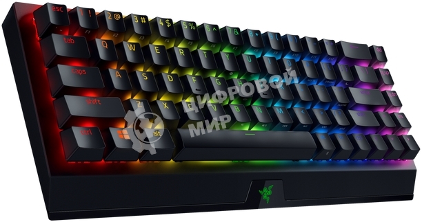 Клавиатура Razer BlackWidow V3 Mini HyperSpeed гибридная, USB Type-A, Bluetooth, радиоканал, чёрный