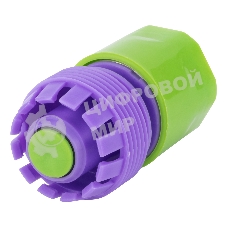 Соединитель пластмассовый быстросъемный для шланга Palisad 3/4