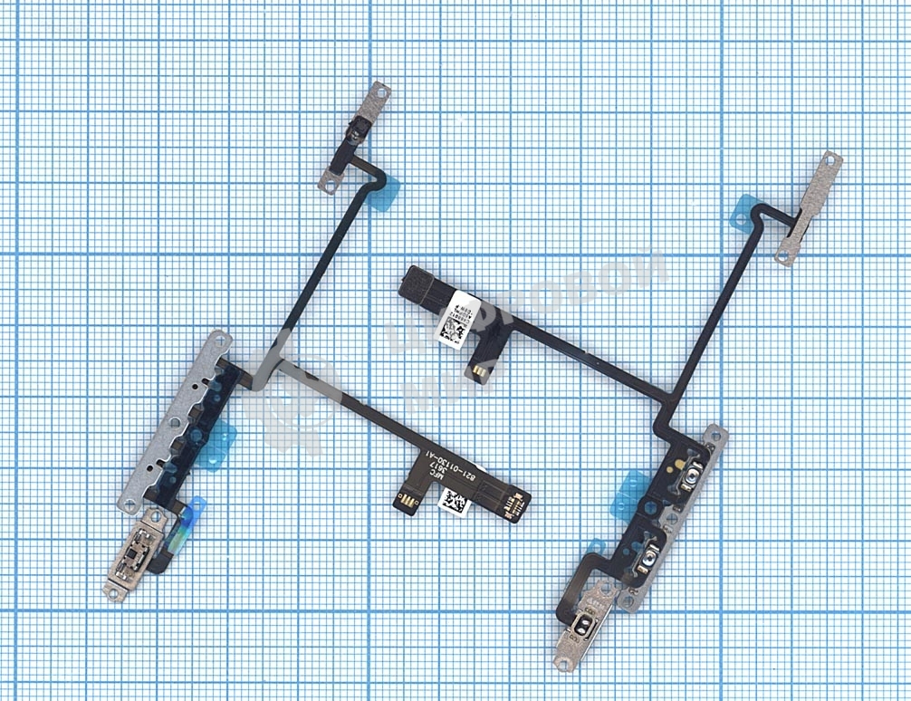 Шлейф кнопки громкости для iPhone X