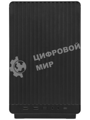 Корпус Lian Li A3-mATX Wood Black, Micro-Tower, чёрный