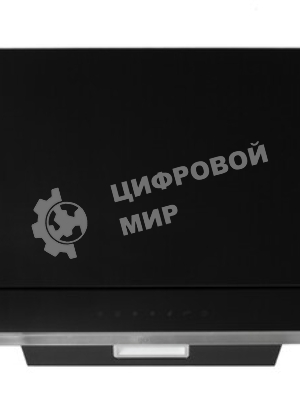 Вытяжка наклонная Gorenje WHI649X21P черный/серебристый, 60 см, 740 куб. м/ч, 67 дБ