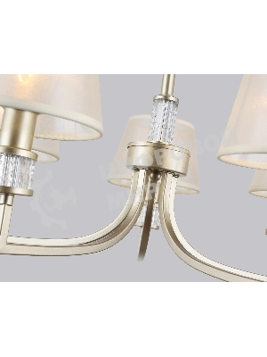 Люстра Ambrella light LH71214/5 CGD золото E14/5 max 40W D620*740