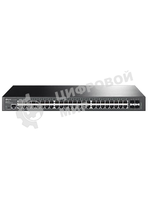 Коммутатор TP-Link TL-SG3452XP 48G 4SFP+ 48PoE+ 500W управляемый