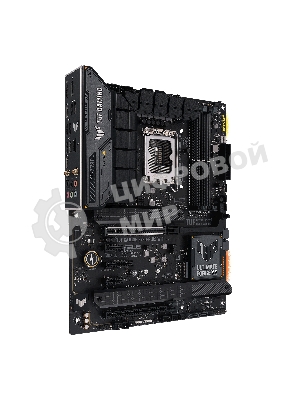 Материнская плата ASUS TUF GAMING Z790-PLUS WIFI, LGA 1700, Intel Z790, 4xDDR5, 4xSATA, 4xM.2, 1xPCIe 5.0 x16, 1xPCIe 4.0 x4, 2xUSB-A 3.2 Gen 2, 4xUSB-A 3.2 Gen 1, 1xUSB-C 3.2 Gen 2, 1xUSB-C 3.2 Gen 2x2, 1x2.5Gb LAN, 5x3.5 мм, 7.1, Standard-ATX